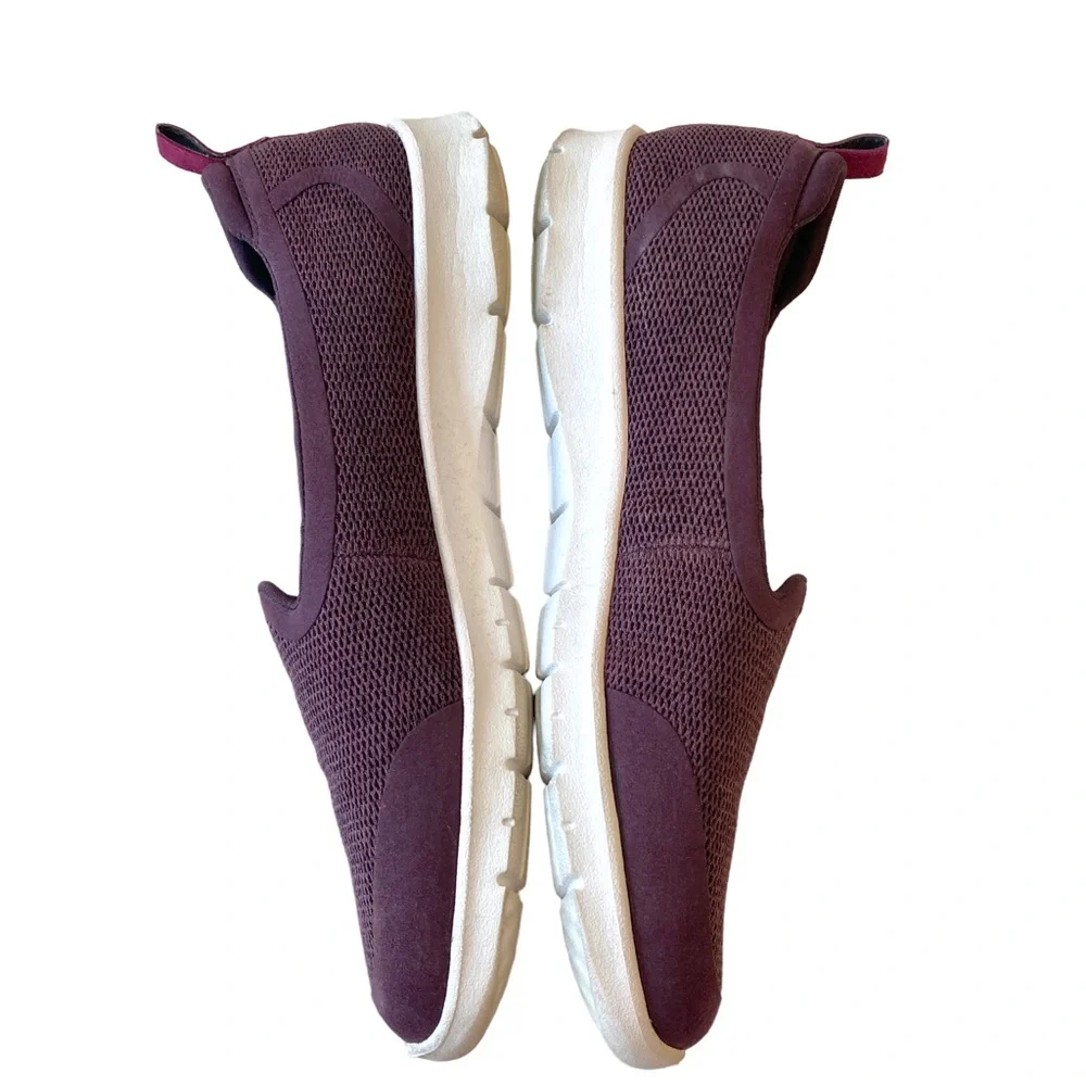 Clarks Step Allena Lo Ladies Aubergine Slip On Shoes US size 9 CLOUDSTEPPERS